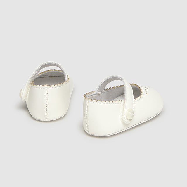 Baby Girl White Mary Jane Dress Shoes