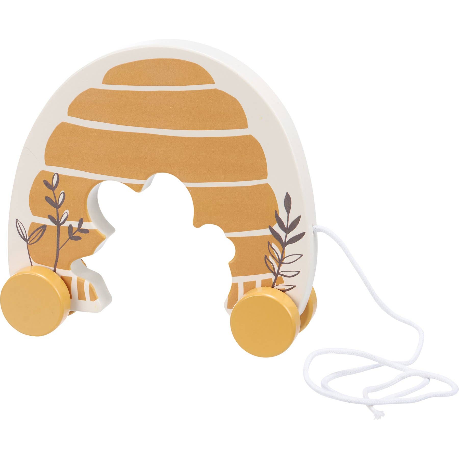 Skep And Bee Pull Toy