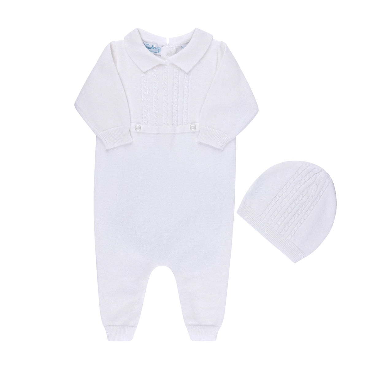Boys Cable Knit Longall with Hat