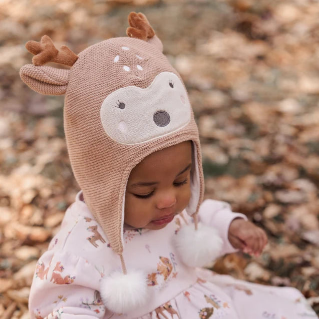 Baby Aviator Reindeer Hat