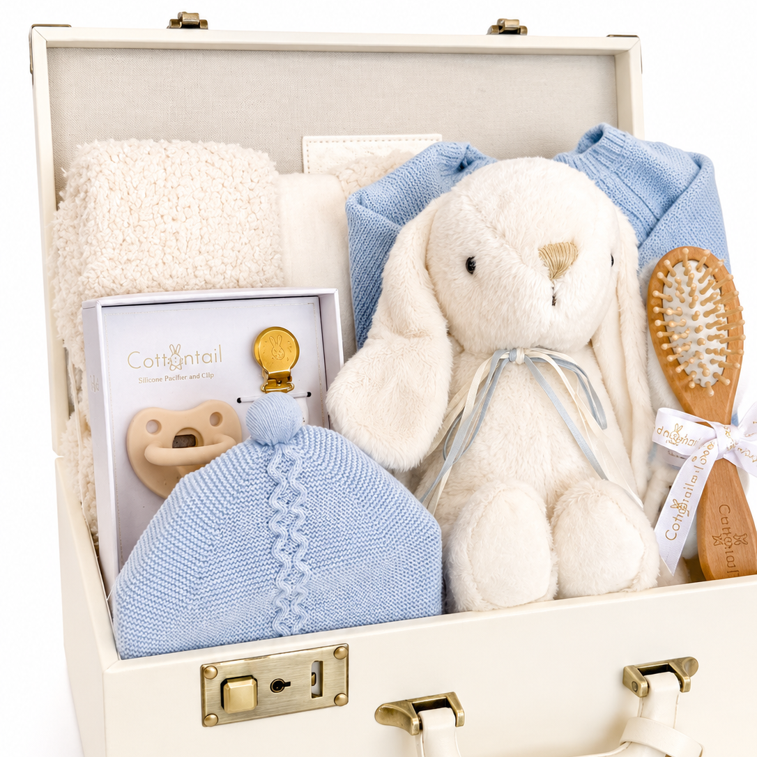 The Little Blue Bunny Tale Baby Gift Set