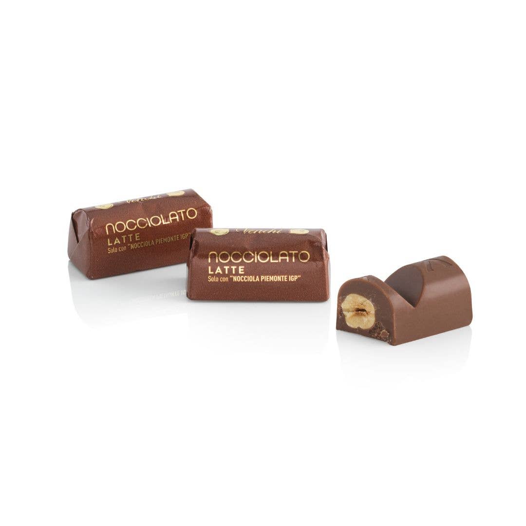 Whole Hazelnut & Milk Chocolate Ingots - Italian Gourmet