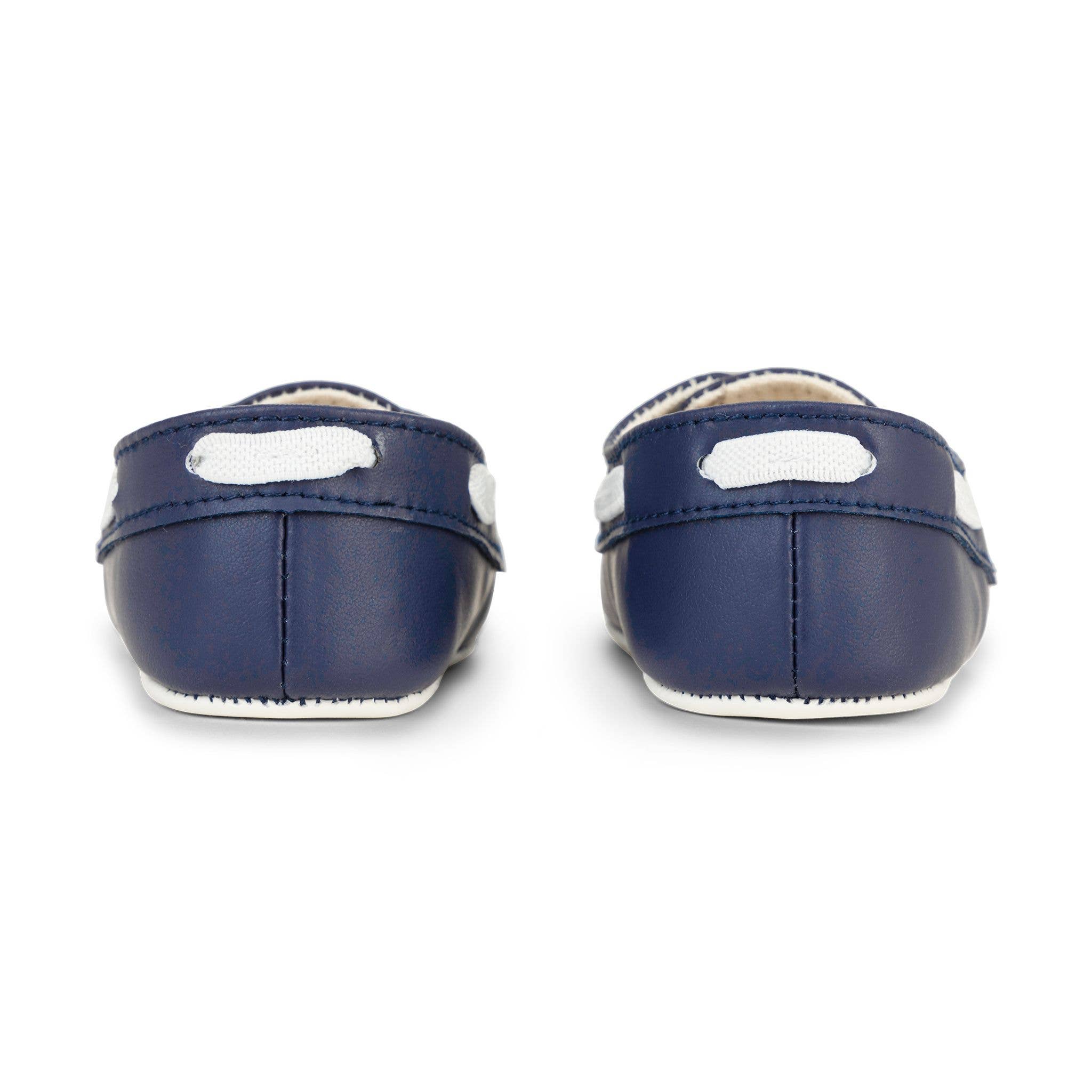 Eco Steps Sailor Blue Baby Boat Shoes