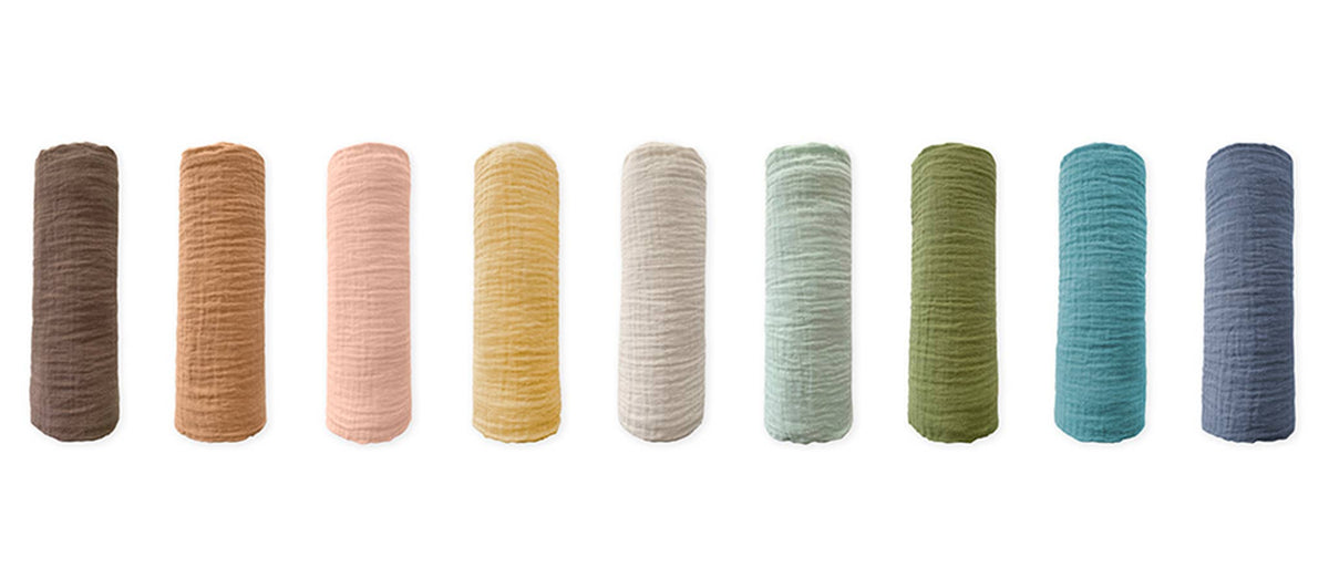 Oatmeal Muslin Swaddle Blanket, Premium Cotton