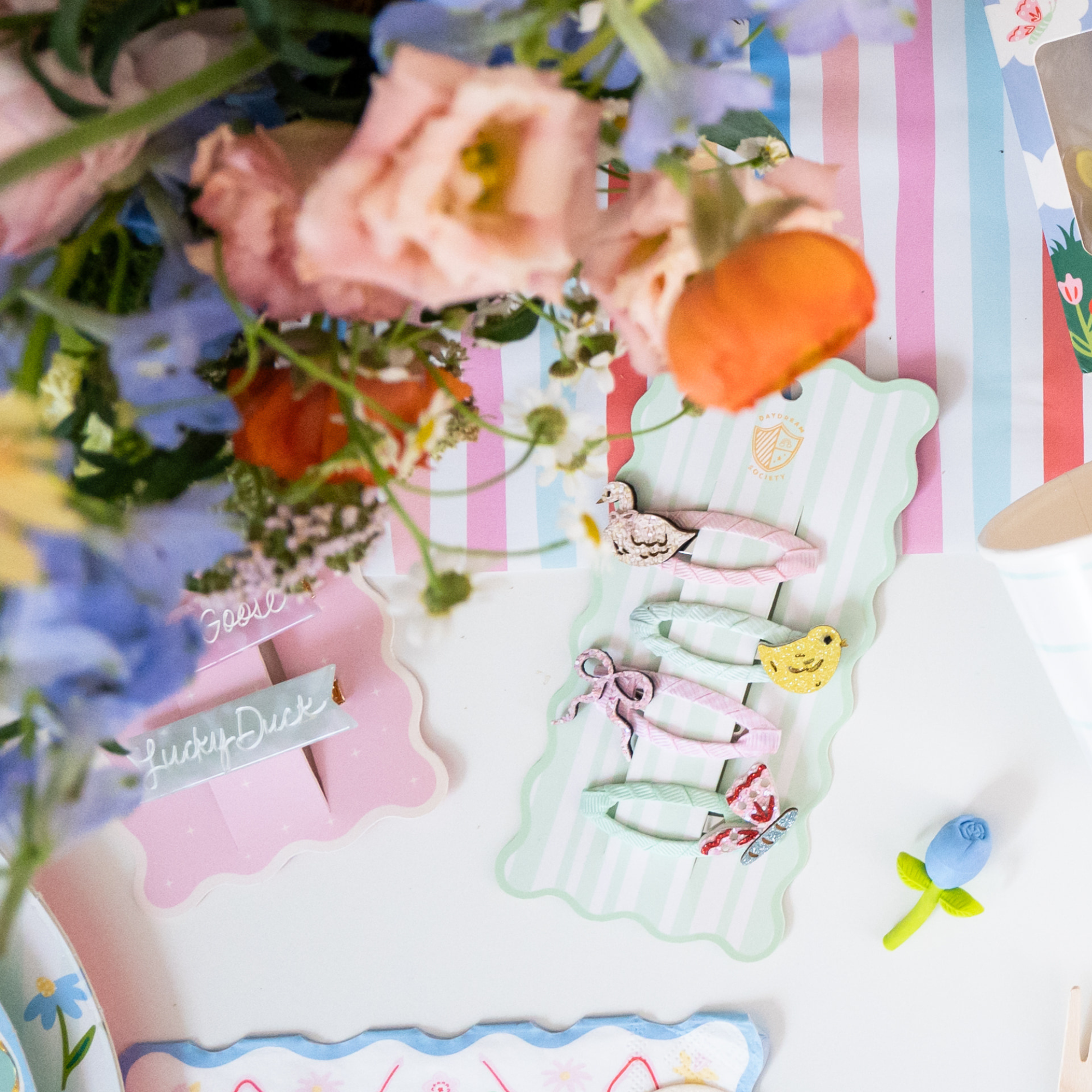 Silly Goose Hair Clip Set
