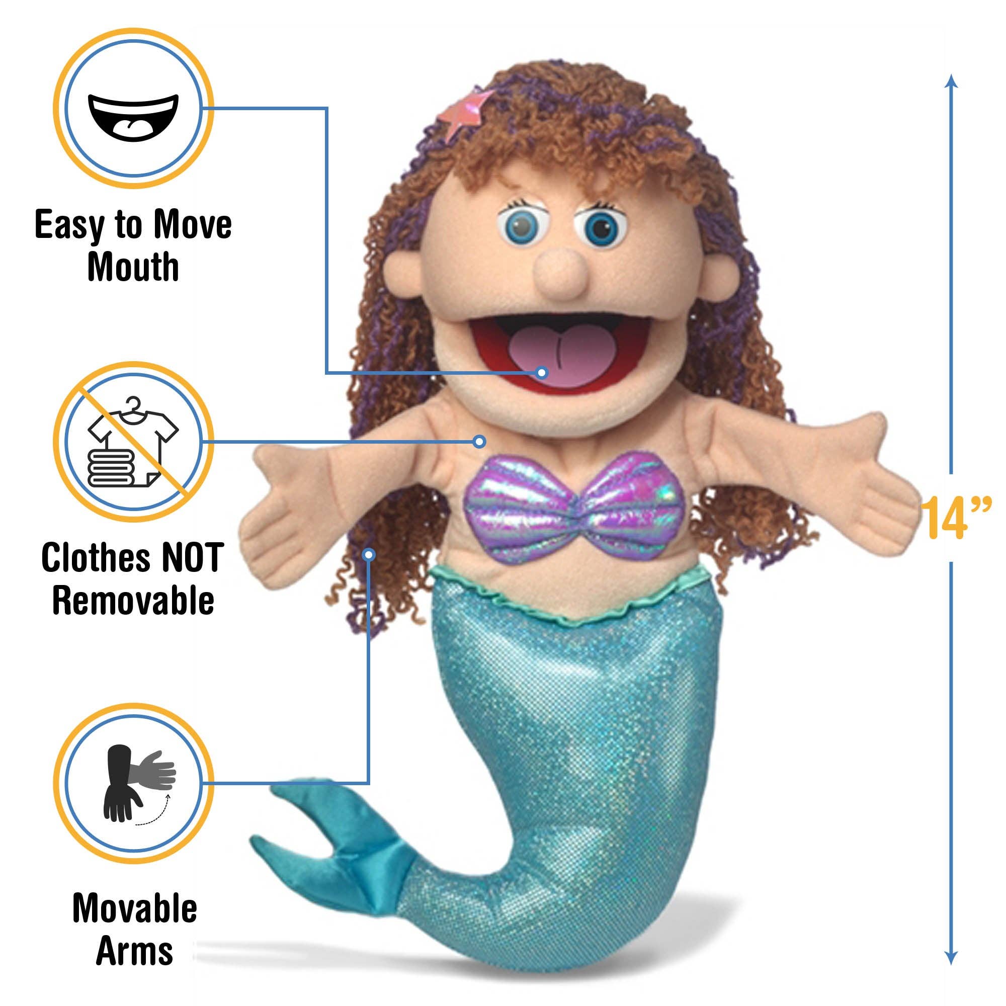 Silly Puppets Mermaid
