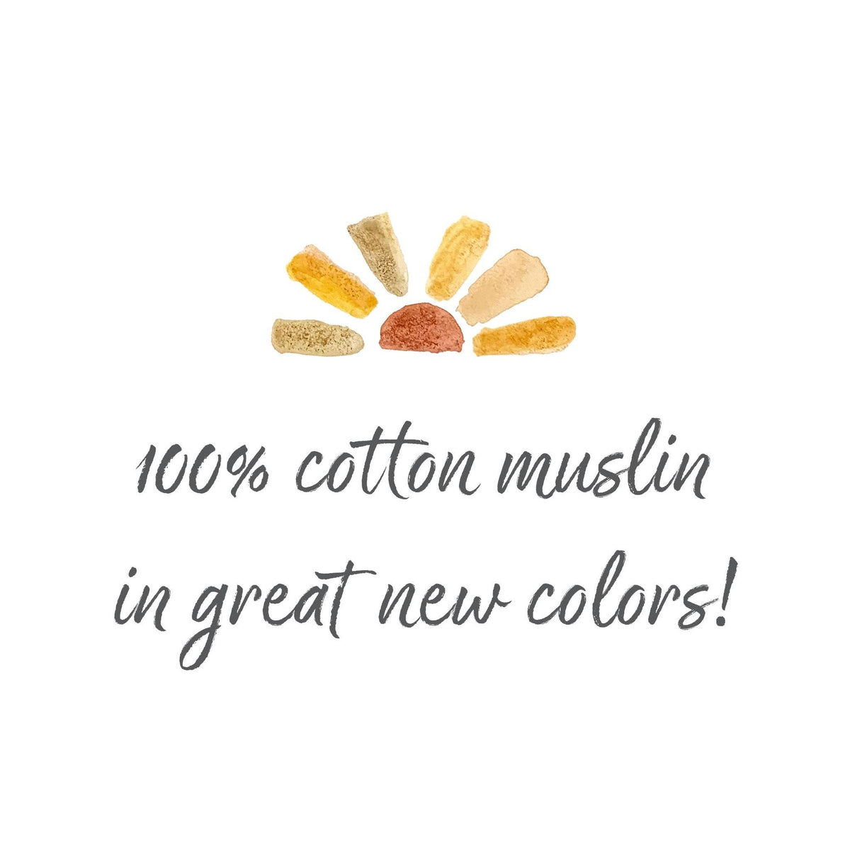 Oatmeal Muslin Swaddle Blanket, Premium Cotton