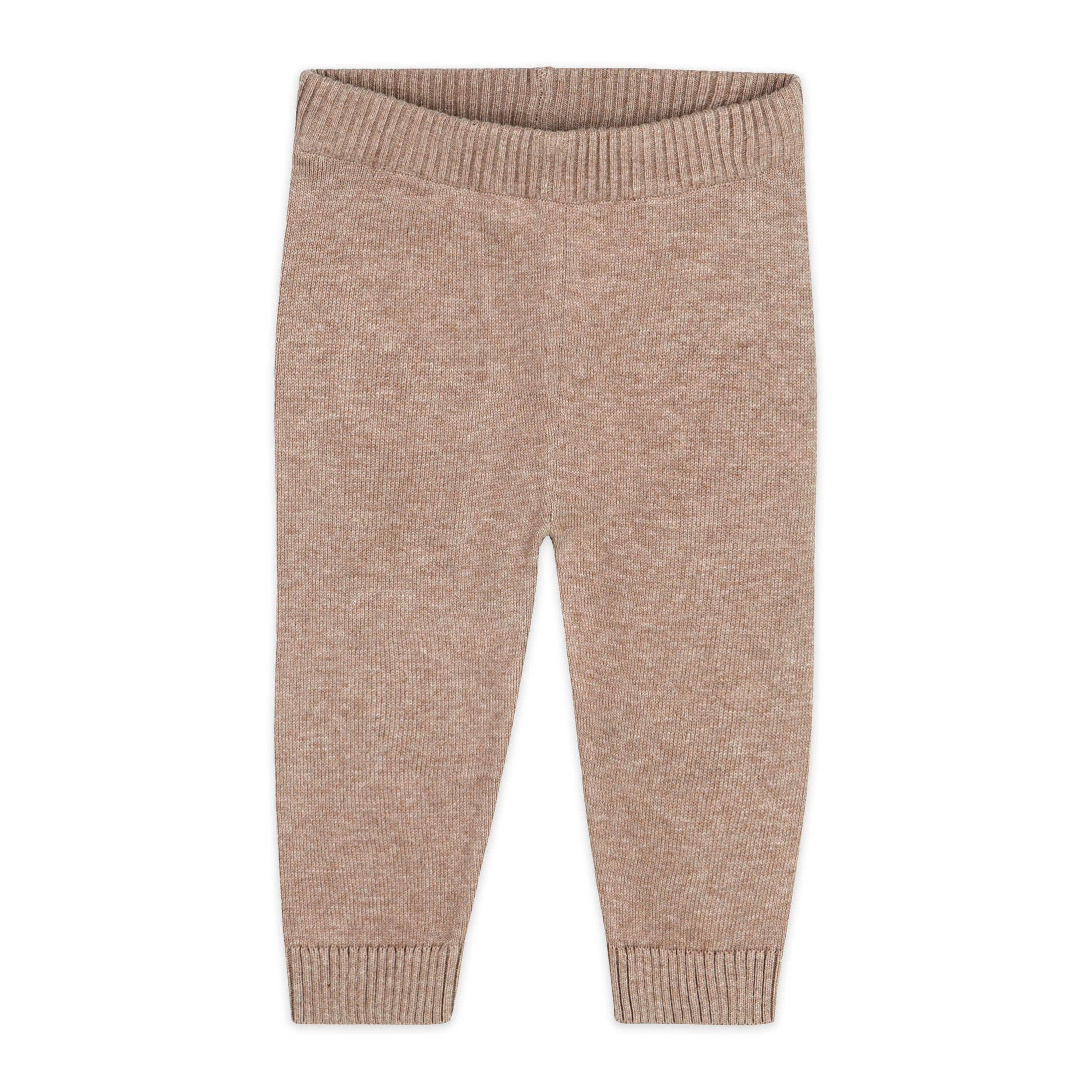 Lion Baby Knit Pullover & Pants - Oatmeal/Beige