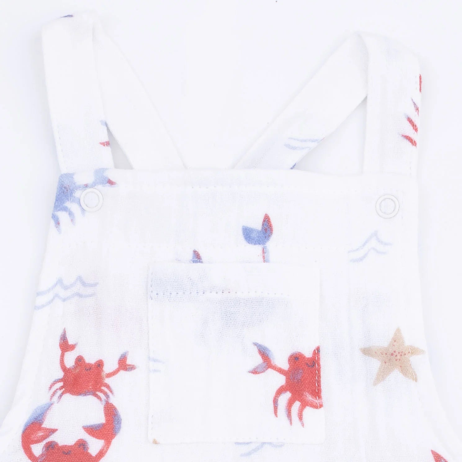Crayon Crabs Baby Sunsuit Romper