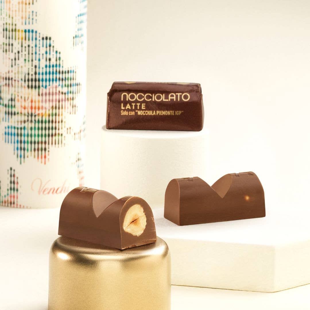 Whole Hazelnut & Milk Chocolate Ingots - Italian Gourmet