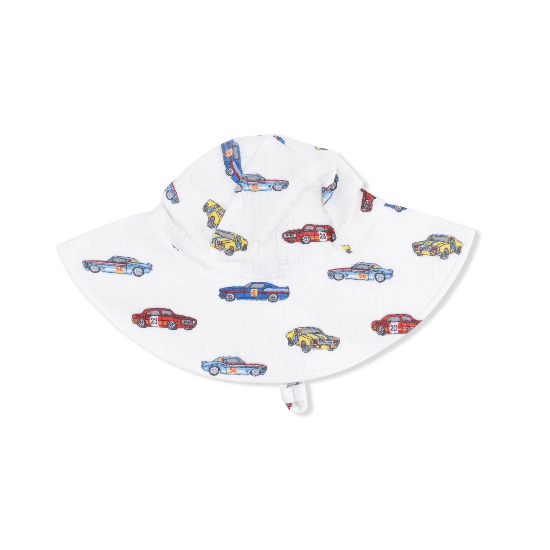 Race Cars Wide Brim Sun Hat