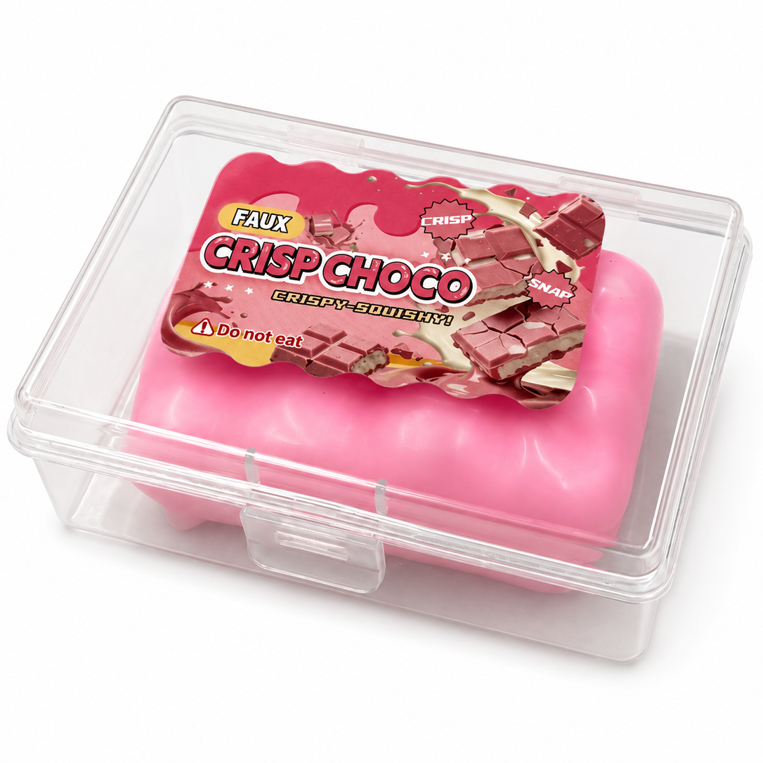 Pink & White Assorted Faux Crisp Choco Squishy