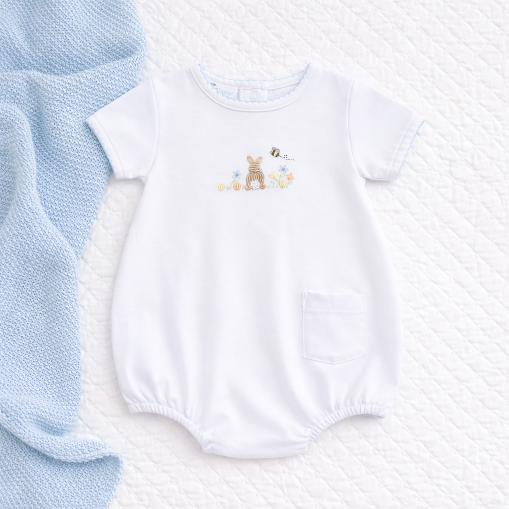 Bunny's Basket Bubble - Light Blue