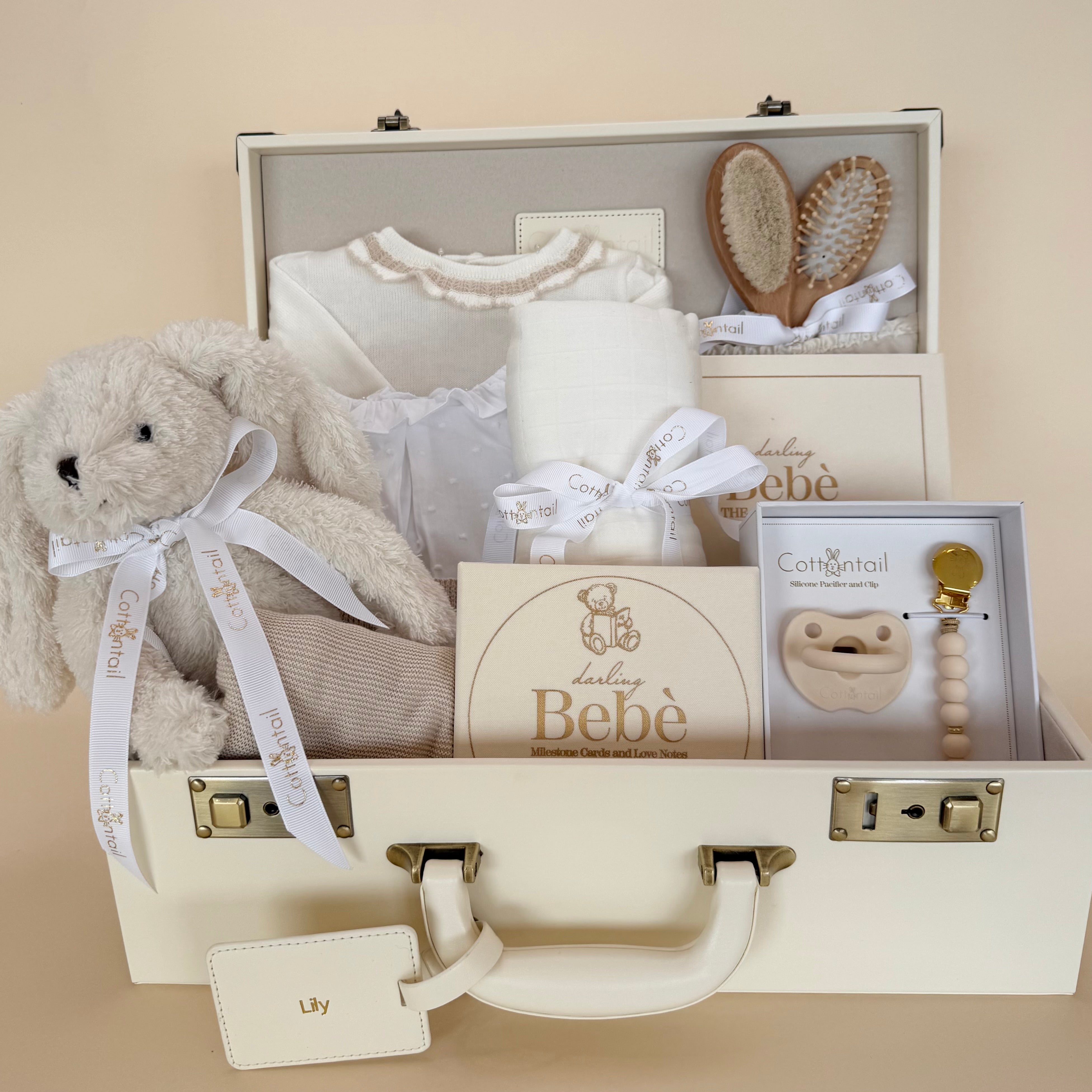 Bunny Hops Neutral Gift Set – Cottontail Children's Boutique