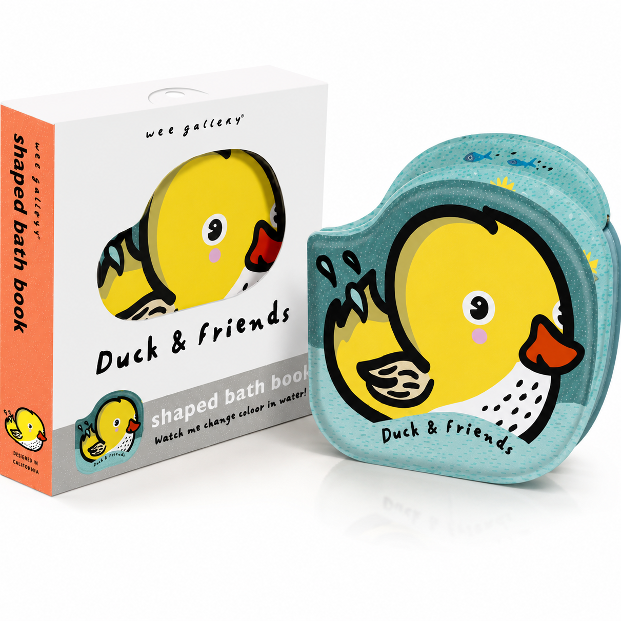 Duck & Friends Color-Changing Bath Book