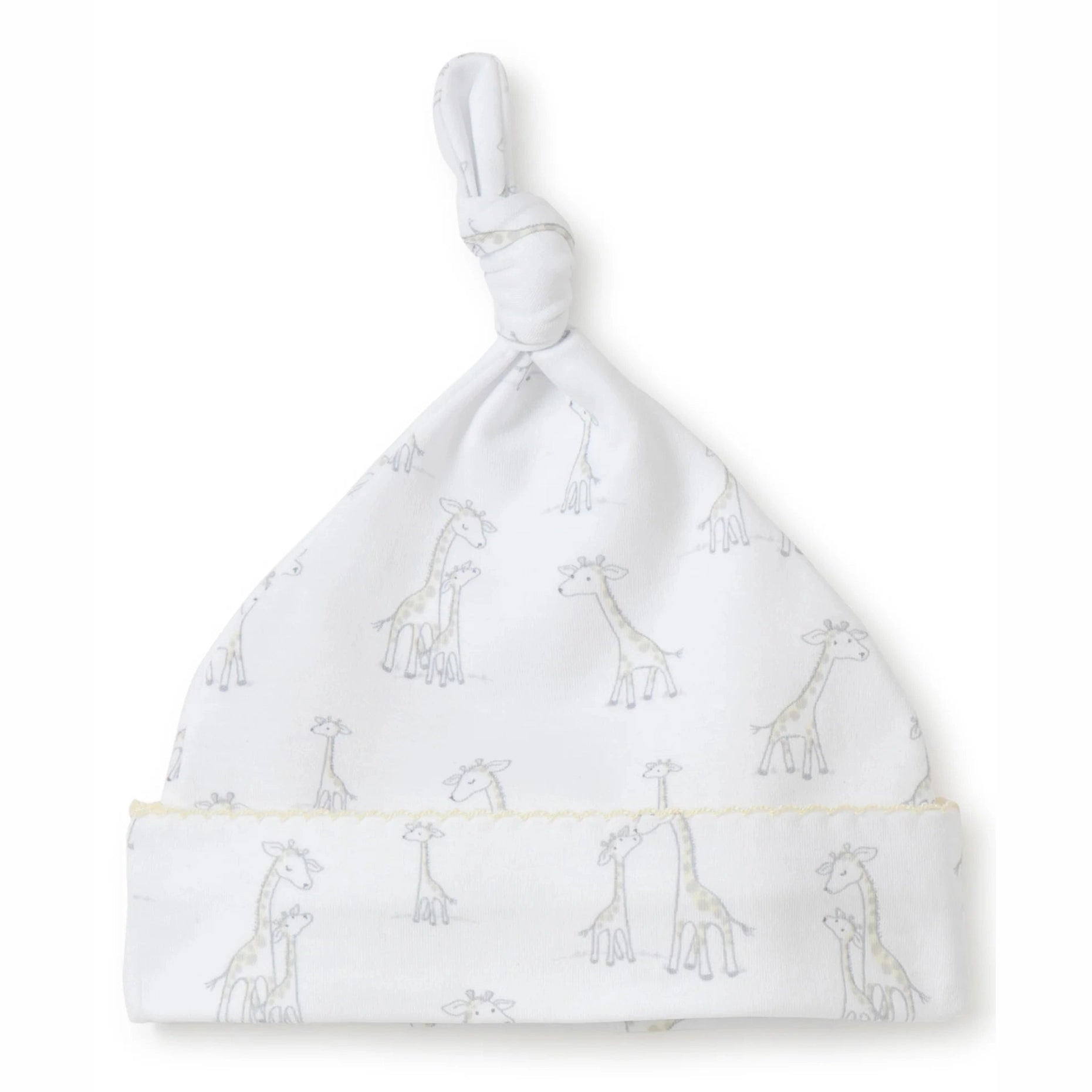 Giraffe Generations Print Footie and Hat Set