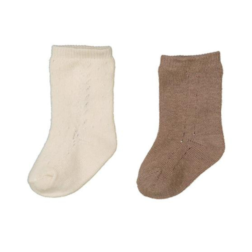 Neutral Boys Dressy Socks