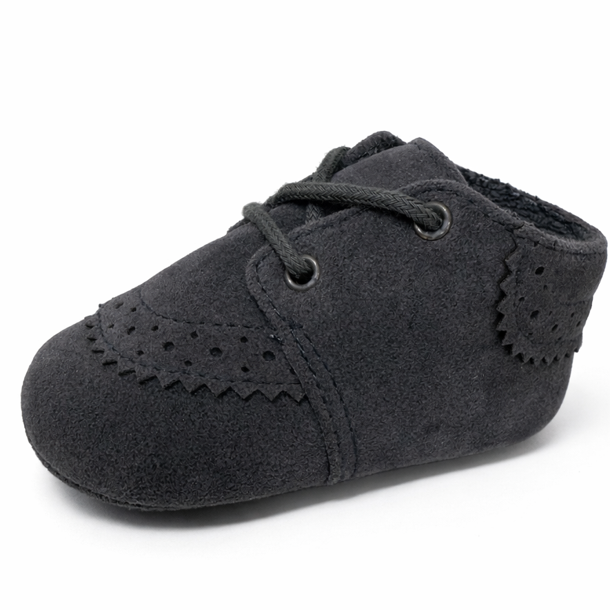 Grey Baby Bootie