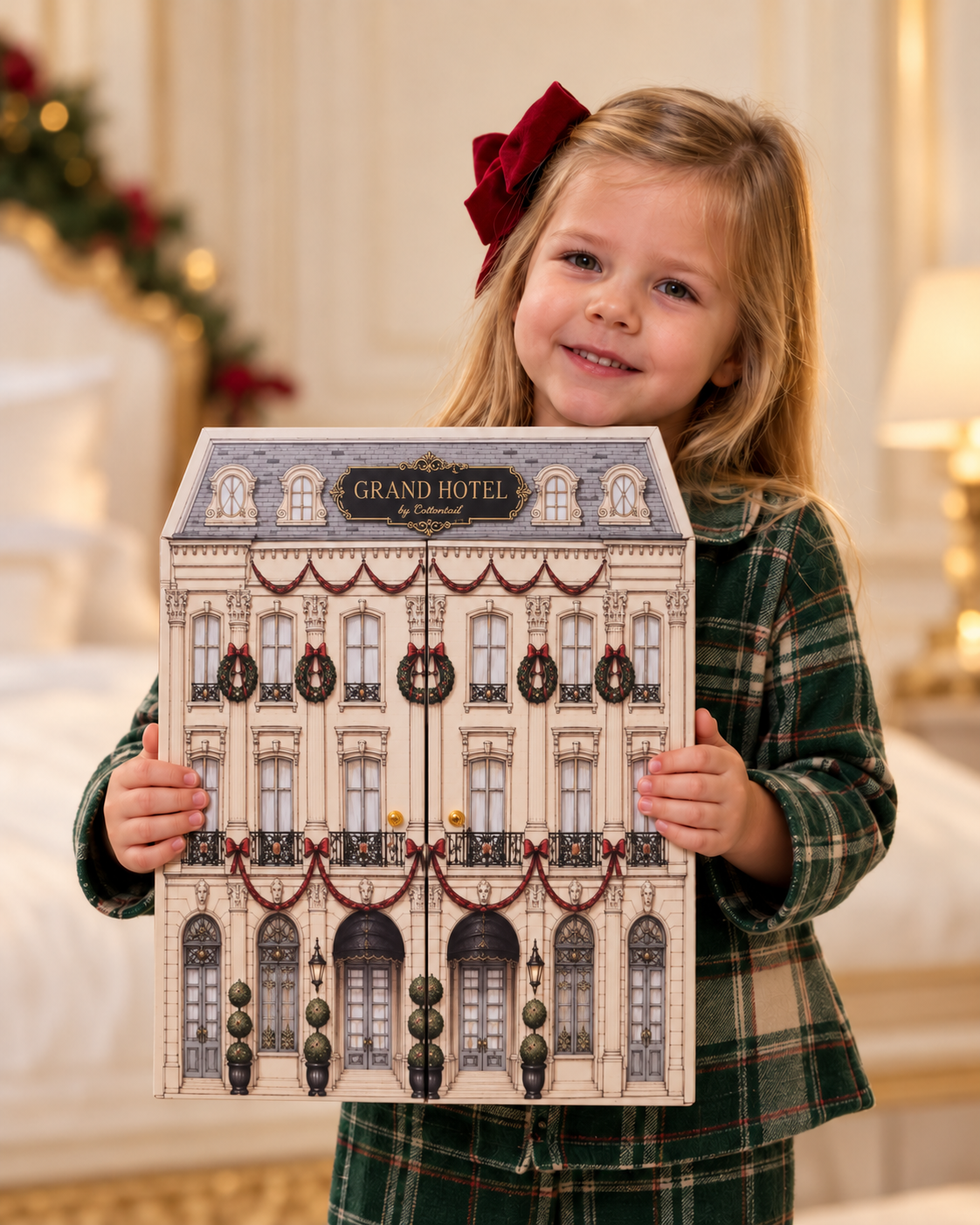 Christmas at the Grand Hotel - The Personalized Cottontail Gift Box