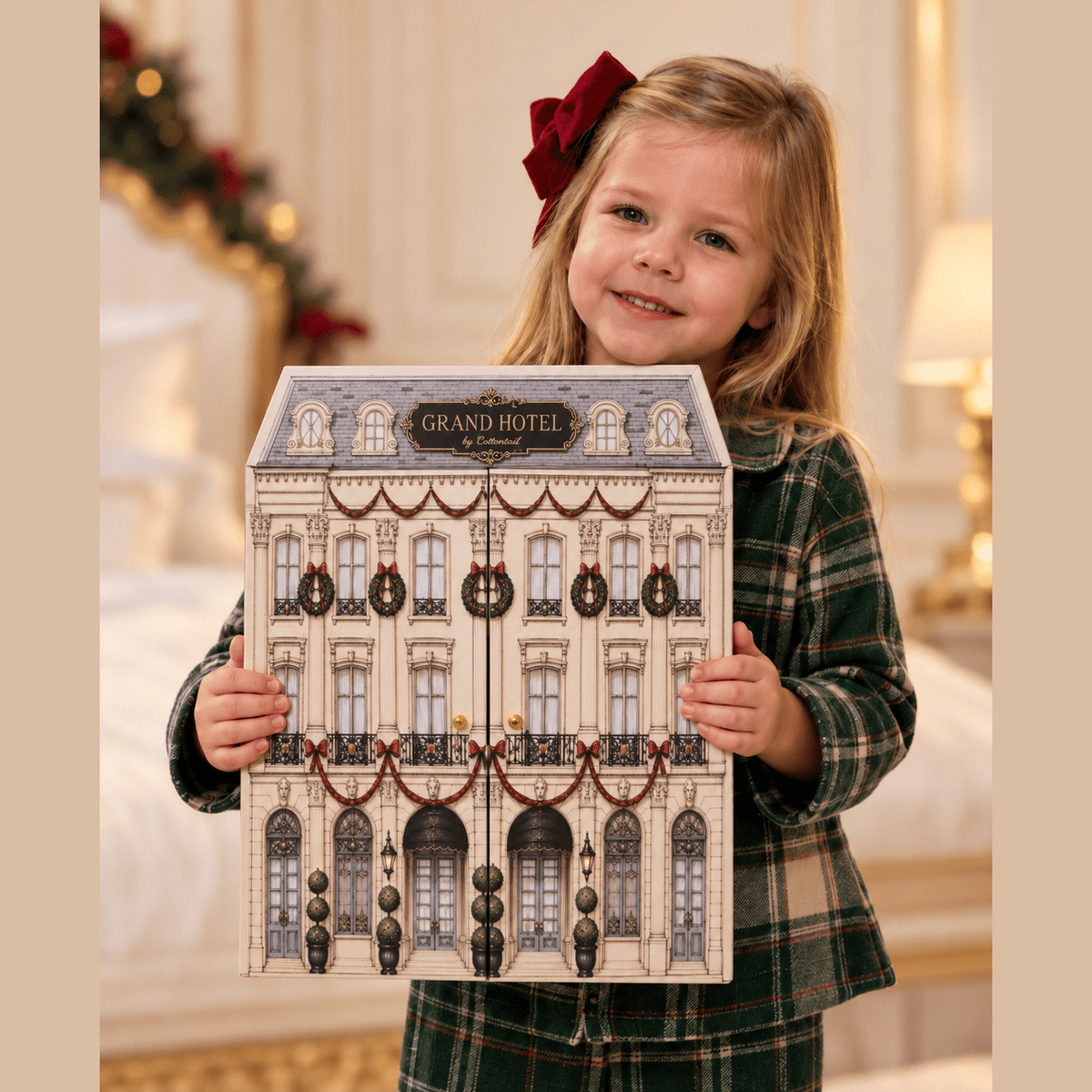 Christmas at the Grand Hotel - The Personalized Cottontail Gift Box