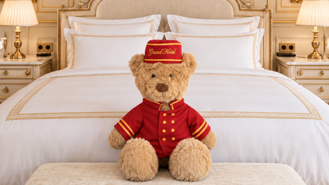 Christmas at the Grand Hotel - The Personalized Cottontail Gift Box