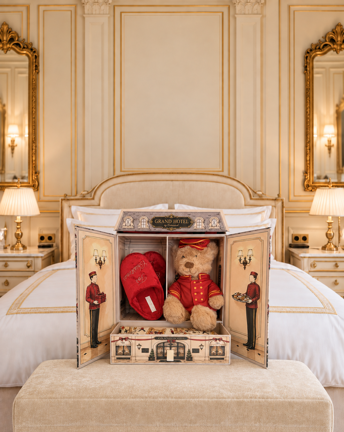 Christmas at the Grand Hotel - The Personalized Cottontail Gift Box