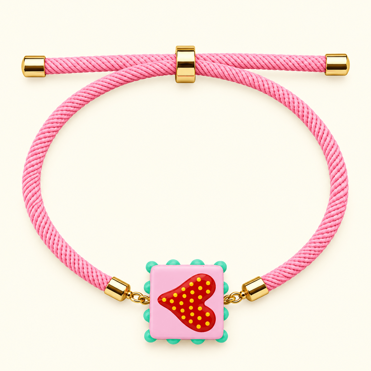 Rope Charm Bracelet