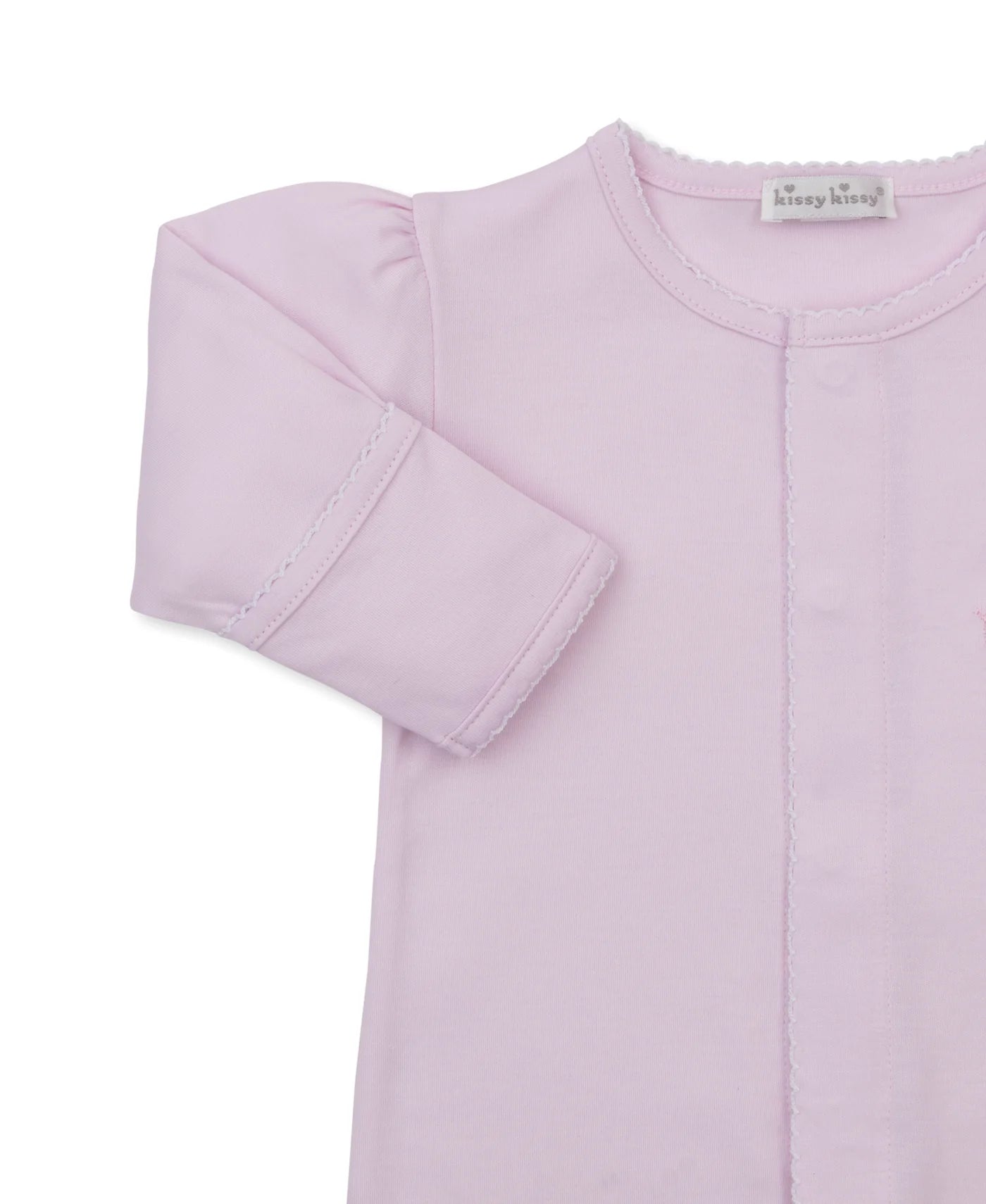 Giraffe Laughs Pink Baby Footie