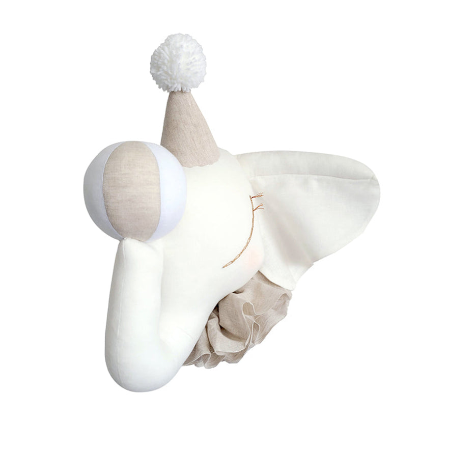 Elephant Circus Cream with Beige Cap