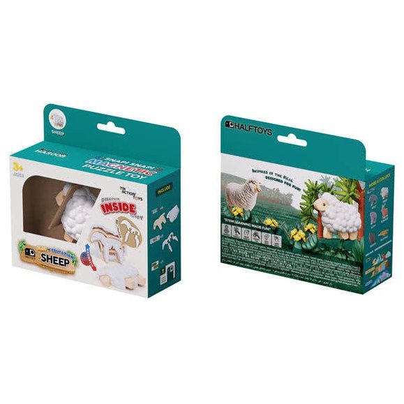 Forest Sheep Magnetic 3D Puzzle Toy