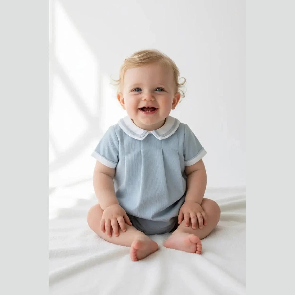 Vintage Blue Corduroy Bubble