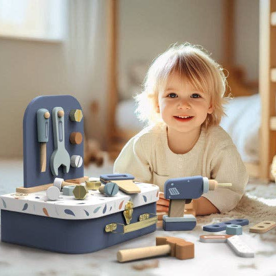 Wooden Tool Suitcase