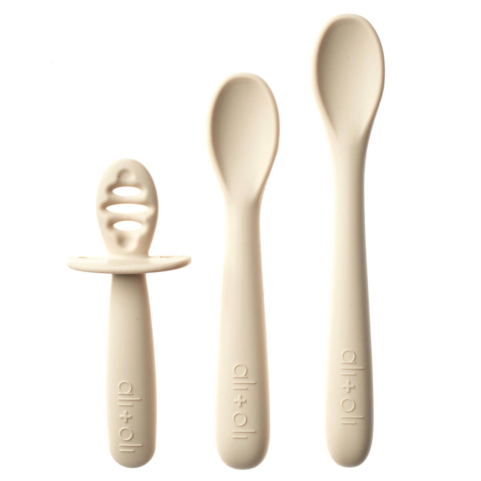 Coco Ali+Oli 3-Piece Multi-Stage Baby Spoon Set for 6m+