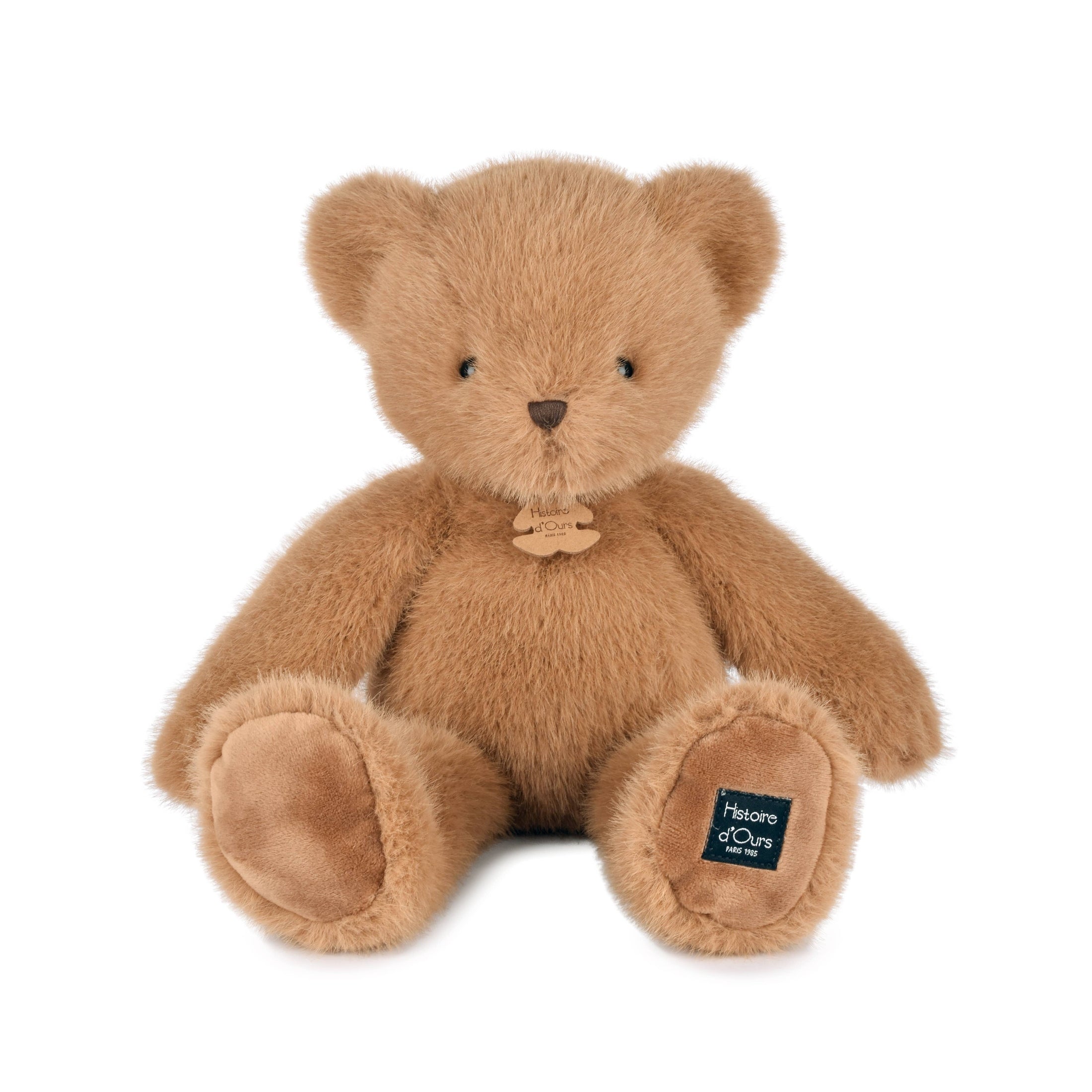 Clementine Bear Praline Peanut: 15 inches