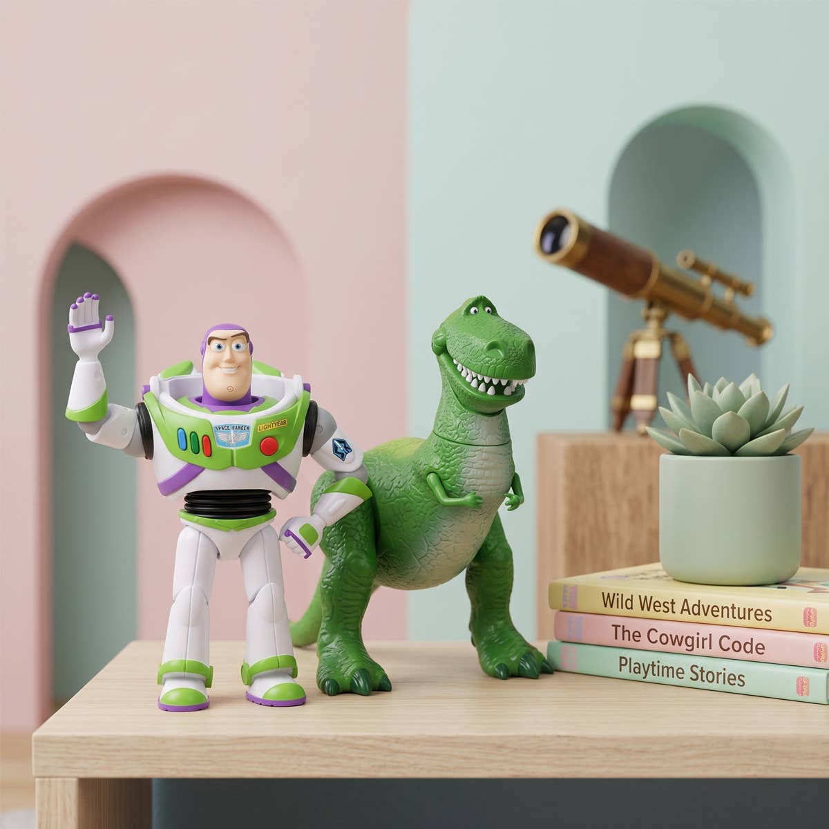 UPD JML16956A Toy Story 7" Figures Display Set - 5 pcs