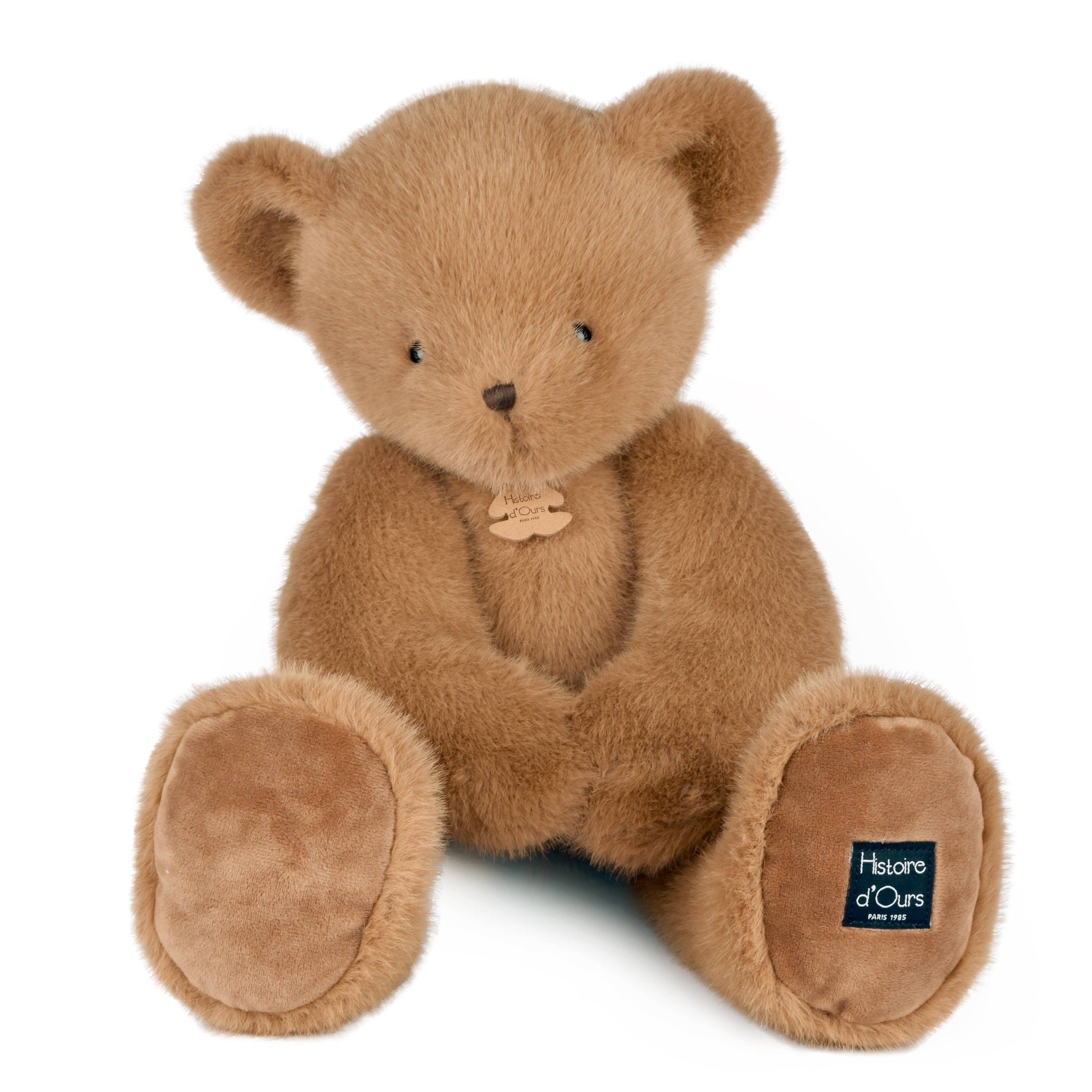 Clementine Bear Praline Peanut: 15 inches
