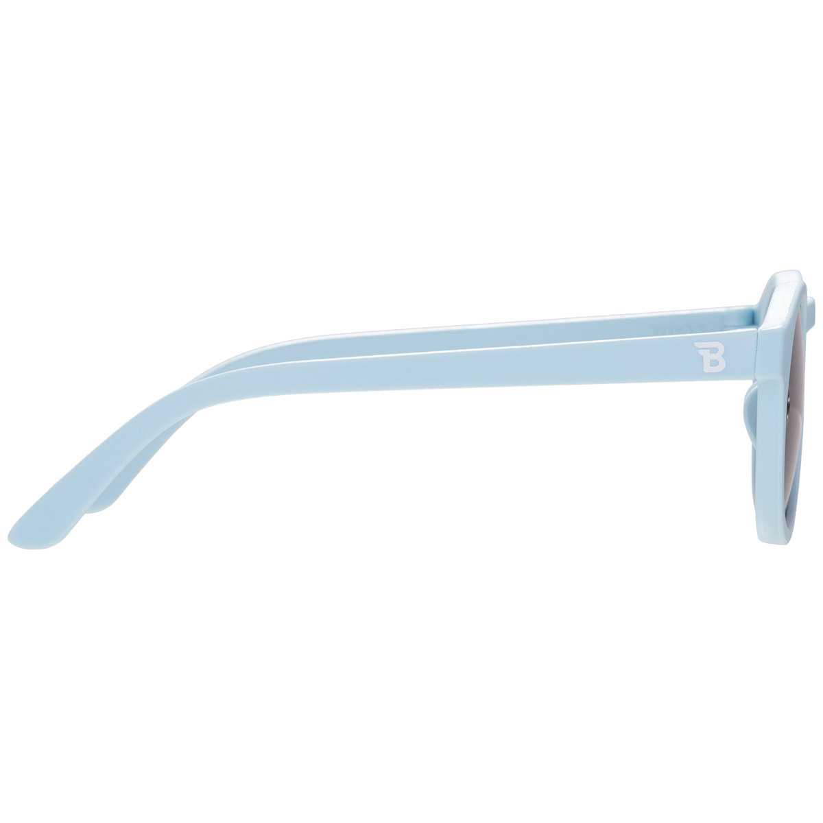 Baby and Kids Baby Blue Keyhole sunglasses with Amber Lens: Ages 0-2