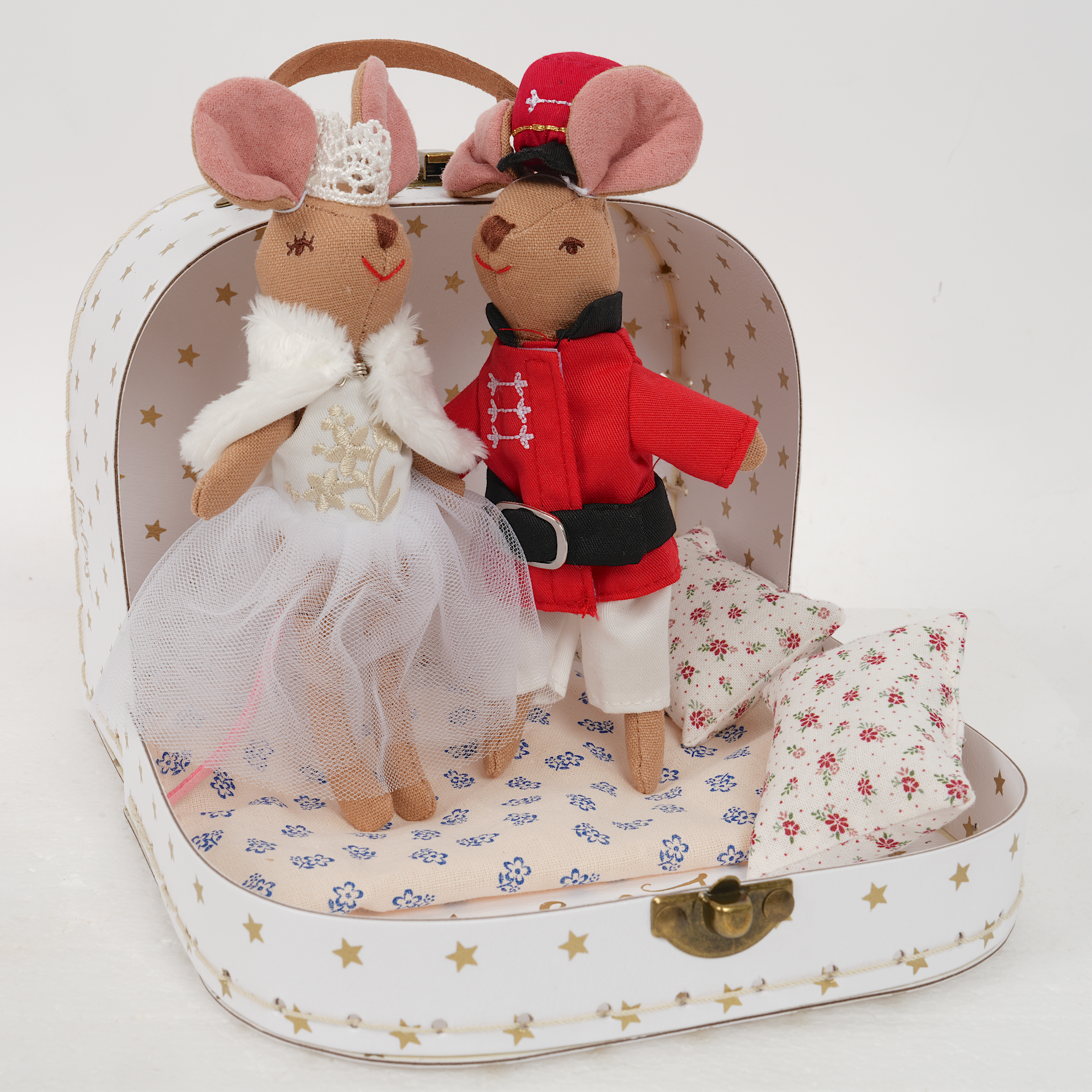 Handcrafted Nutcracker Mice