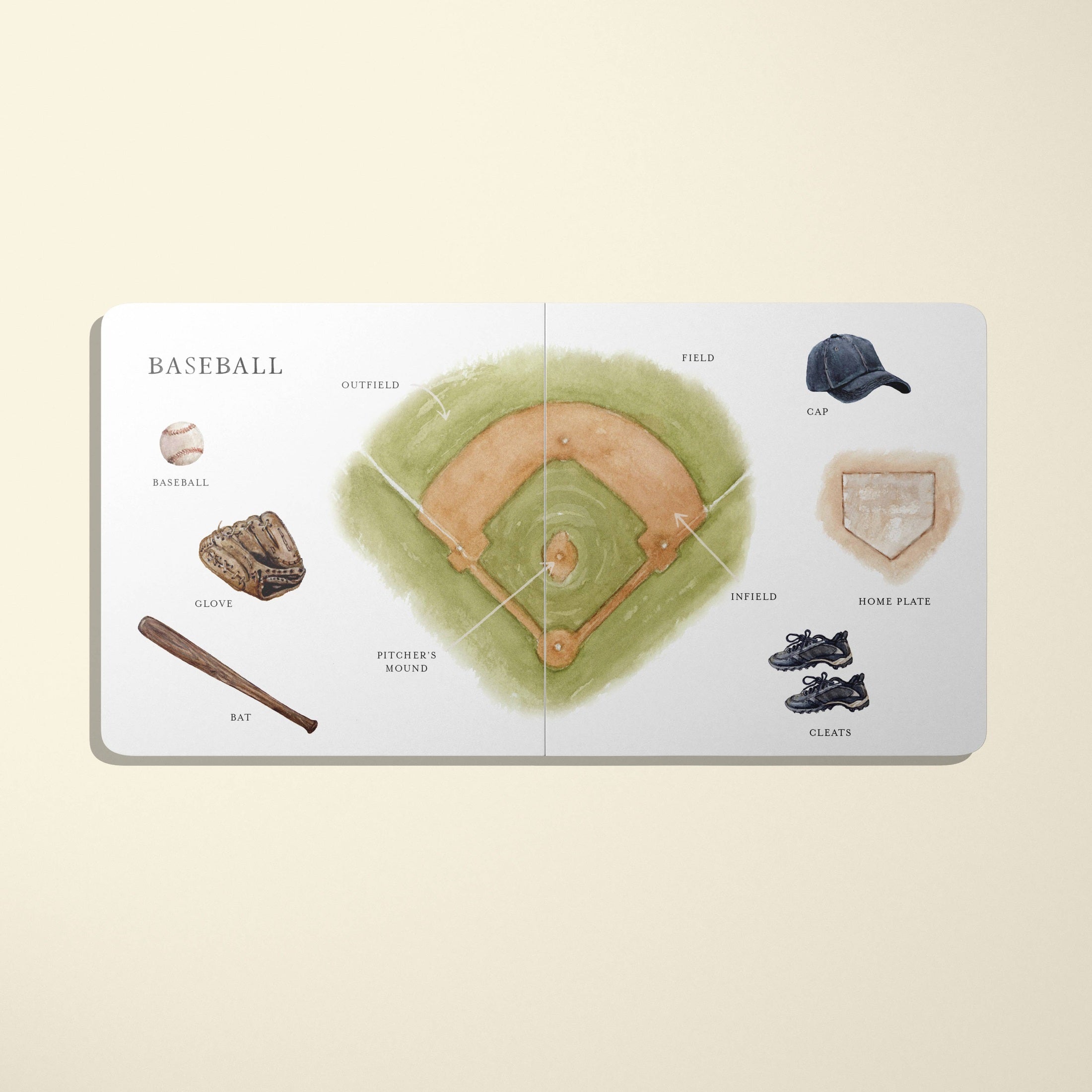 Our Big Book of Sports (Board Book)