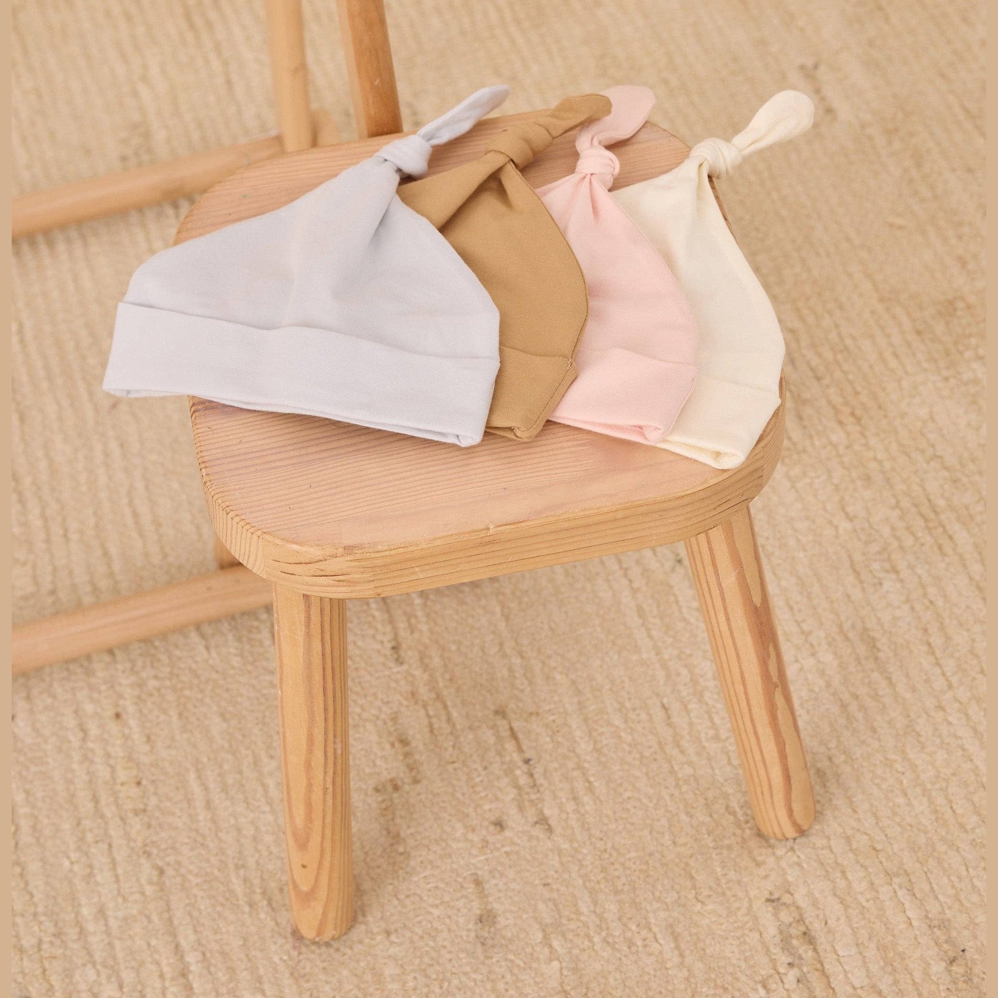 Knotted Baby Hat Petal