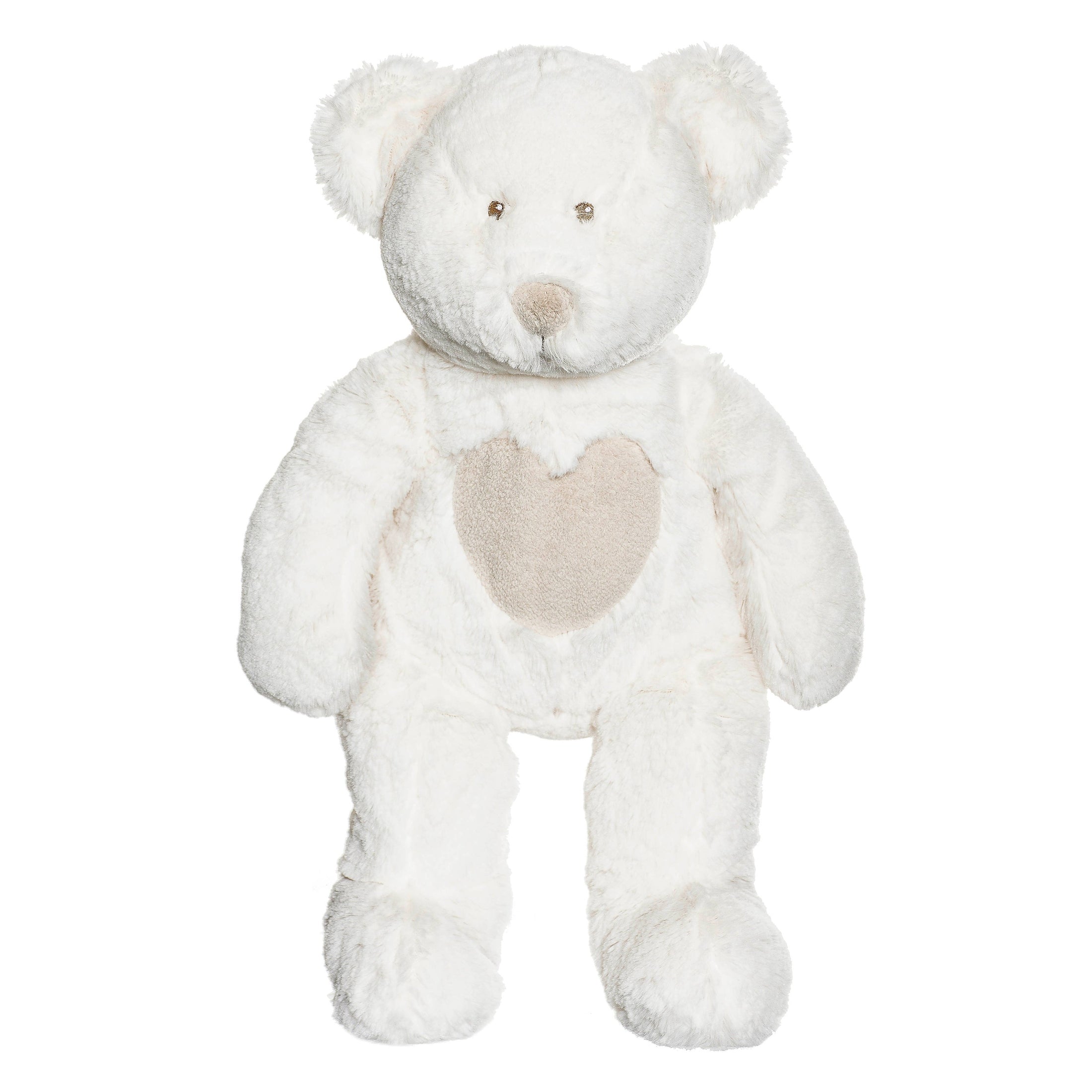 Large Teddy Cream Bear, White