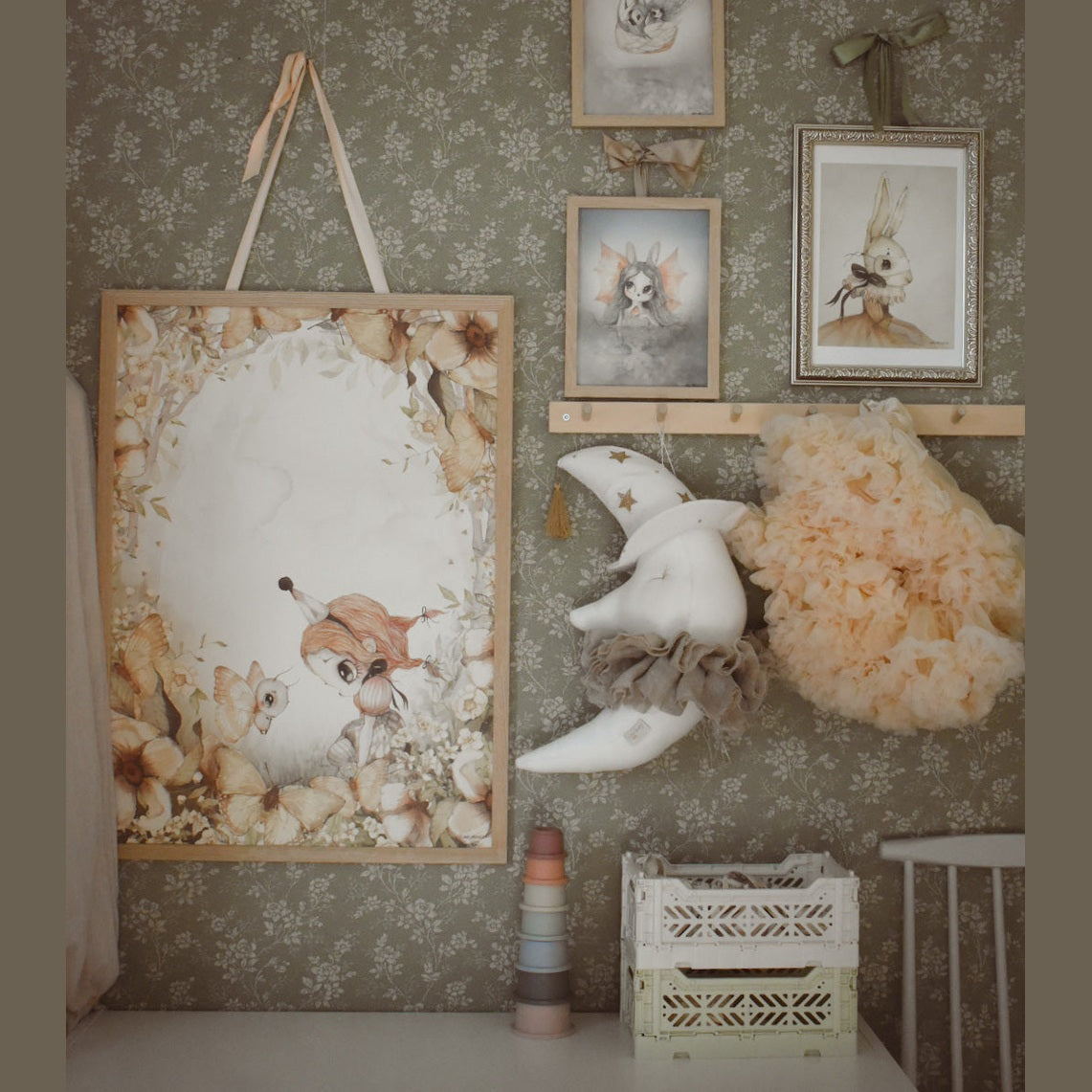 Moon linen cream Star Dust