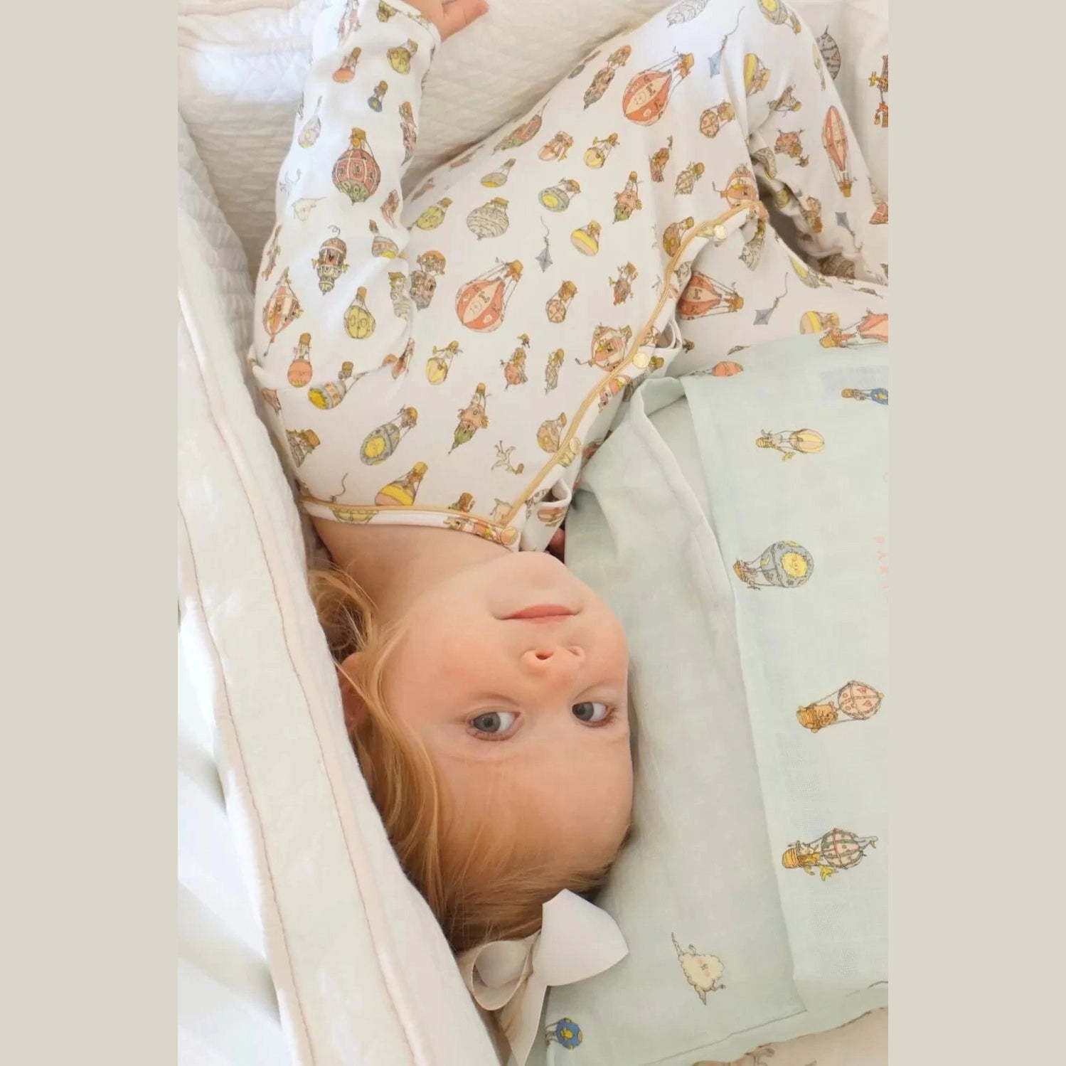 Classic Playsuit – Hot Air Balloons